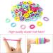 Hanyousheng 100 Pcs Girls Hair Bands - Baby Hair Bobbles for Toddlers - Colorful Soft Ponytail Holders - Seamless Hairbands - Pack of 1 - Buy Online on GoSupps.com