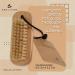 ENA Living Nail Brush (9.5x3.3 cm) | Wooden Eco Nail Brush | Sustainable Wooden Nail Brush Made From Beechwood | Long Lasting and Sturdy Natural Nail Brush Cleaner - Buy Online on GoSupps.com