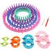 LAYOER Round Knitting Loom Set with Pompom Ball Maker - Circle Hat Looms + Needle Hook for Pompom Crafting - Buy Online on GoSupps.com