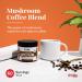 Organic Mushroom Coffee (60 Servings) with 7 Superfood Mushrooms - Colombian Instant Coffee with Lion's Mane, Reishi, Chaga, Cordyceps, Shiitake, Maitake, Turkey Tail - Buy Online on GoSupps.com