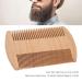 Buy Wooden Beard Comb - Portable Fine Teeth Grooming Tool for Men | International Shipping Available - Buy Online on GoSupps.com