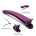 Adecco LLC 12pcs Plastic Duckbill Hair Clips for Women - Professional Non-slip Hair Styling and Sectioning Clips - Salon Quality Hair Barrettes - Buy Online on GoSupps.com