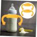 TOYANDONA 2 pcs Silicone Soft Bottle Holder Milk Bottle Handle for Grip Holder Silicone Milk Bottle Handle Milk Bottle Handle for 14.00X5.00X5.00CM Yellow - Buy Online on GoSupps.com