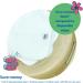 Cheeky Wipes - Organic Premium White Heavyweight Cotton 25-Pack Baby Wipes | Reusable 15x15cm Towelling Wipes | Extra Soft & Gentle for Baby's Hands and Face | Eco-Friendly 25 Count - Buy Online on GoSupps.com