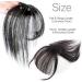 VANANA 3D Seamless Air Bangs Women Clip on Thin Hair Bangs Synthetic Invisible Hair Extension Straight Front Fringe for Daily Look (Dark Brown) - Buy Online on GoSupps.com