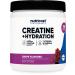 Nutricost Creatine Monohydrate + Hydration Grape Flavored (30 Servings) - 7 Vitamins & Minerals 5000mg of Creatine Per Serving