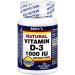 Basic Vitamins Vitamin D-3 1000 IU Film-Coated Tablets - 200 ct | Essential Daily Supplement - Buy Online on GoSupps.com
