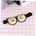 FOMIYES 3D Sleeping Eyeshade - Funny Blindfolds with Crystal Bracelets | Travel Mask & Eye Shade for Men - Buy Online on GoSupps.com