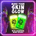 Blue Squid Fluorescent Glow Face & Body Paint Kit - Set of 8 Neon Colors for UV & Blacklight | Includes Free UV Flashlight | Festive Glowing Makeup - Buy Online on GoSupps.com