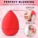 5 Piece Latex Free Makeup Sponges Set - Multicolored Oval Foundation Blenders for Liquid Cream & Powder Cosmetics - Ideal for Flawless Application - Buy Online on GoSupps.com
