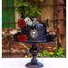 Gothic Rose Skull Cake Topper Till Death Do Us Part Cake Topper Black Butterfly Cake Topper Gothic Wedding Party Decoration Black Rose Cake Decoration - Buy Online on GoSupps.com