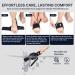 Arch Support Braces for Plantar Fasciitis Relief - Non-Slip Wearable Orthotics with Adjustable Bands & Gel Pads - Unisex One Size HSA/FSA Eligible - Black - Buy Online on GoSupps.com