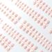 480 Pcs Natural French Short False Nails Acrylic Full Cover Nails - 12 Sizes with Simple Case Pink - Buy Online on GoSupps.com