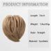 Hair Chignon 1 Piece Ball Head Wig Ring Natural Fluffy Long Beard Curly Hair Ring Ponytail Braid Hair Extension Hair Wig Bag Bun Messy Bun Hair Piece (Color : Black brown) - Buy Online on GoSupps.com
