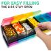 Upgraded Extra Large Pill Organizer | Weekly AM/PM Case for Vitamins & Supplements - Ideal for Travel - Buy Online on GoSupps.com