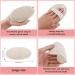 Sibba 2-Piece Natural Luffa Pads - Double-Sided Exfoliating Scrubber for Men & Women | Deep Cleansing Sponges for Body Face & Back - Buy Online on GoSupps.com
