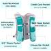 Azarxis 5L Ultra-Light Drinking Bag & Hydration Pack for Running Jogging Hiking - Trail Running Backpack with 500ml Soft Flask (Orange) - Buy Online on GoSupps.com