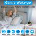 Rohent Sound Machine Alarm Clock for Sleep Digital Alarm Clocks for Bedrooms, 25 Soothing Sounds - Gray - Buy Online on GoSupps.com