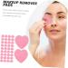 minkissy 200 Sheets Eyelash Cleaning Pads Eyelashes Remover for Extensions Janitorial Supplies Eyelash Gel Nail Remover Wipes Makeup Remover Pad Lint Free Nail Wipes Gel Nail Remover Cotton 4.8x4.8cm Pink - Buy Online on GoSupps.com