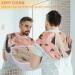 Shop Abstract Patterns Beard Bib Apron | Men's Hair Catcher for Shaving | Perfect Father's Day & Anniversary Gift | Durable with 2 Suction Cups - Buy Online on GoSupps.com