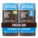 Every Man Jack Fresh Air Men s Deodorant - Stay Fresh with Aluminum Free Deodorant For all Skin Types - Odor Crushing Long Lasting with Naturally Derived Ingredients - 3oz (2 Pack)