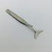 Stainless Steel Angled Silkworm Ruler Caliper for Plastic Surgery Small Tip Eye Tool - Buy Online on GoSupps.com