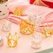 15Pcs Crown Cake Topper Gold Silver Mini Crowns Small Crystal Pearl Cupcake Toppers for Flower Arrangements Cupcake Baby Shower Birthday Party Wedding Decor Gold Silver - Buy Online on GoSupps.com