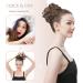 FESHFEN Messy Bun Hair Piece Scrunchie | Synthetic Wavy Curly Chignon Ponytail Extension | Updo Hairpiece for Women Girls Kids | 1PCS Light Auburn - Buy Online on GoSupps.com