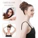FESHFEN Messy Bun Scrunchie - Synthetic Wavy Curly Chignon Ponytail Hair Extension in Gloden Blonde 22/613# - 38g - Pack of 1 - Buy Online on GoSupps.com
