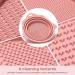 Makeup Brush Cleaner Foldable Silicone Makeup Brush Cleaner Bowl Cosmetic Brush & Beauty Sponge Cleaner Multifunctional Brush Cleaning Cup Travel Brush Cleaner (Pink) - Buy Online on GoSupps.com