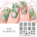 KADS Nail Stamping Plate Rose Flower Nature Image Template for DIY Manicure - FL037 - Buy Online on GoSupps.com