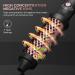 Buy 1.25" Ceramic Tourmaline Ionic Curling Brush - Travel-Friendly Heated Round Brush for Curly Hair | LCD Display | International Shipping - Buy Online on GoSupps.com