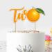 Seyal Orange Two Cake Topper