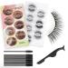 Canvalite 3D Cat Eye False Eyelashes Set - 7 Pairs Reusable Faux Mink Lashes with Tweezers | Perfect for Glam Looks - Buy Online on GoSupps.com