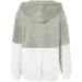 Women's Oversized Fleece Plush Hoodie Jacket - Warm Fluffy Zippered Long-Sleeved Stand-Up Collar for Winter - Buy Online on GoSupps.com
