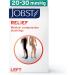 JOBST Relief Graduated Compression Stockings 20-30mmHg - Comfortable Unisex Design Open Toe Beige Large - International Shipping Available - Buy Online on GoSupps.com