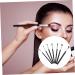 Baluue 14 Pcs Eye Makeup Brushes Elf Lip Balm Eyeshadow Brush Small Makeup Brush Face Cosmetic Wood Black - Buy Online on GoSupps.com