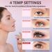 Heated Eyelash Curler - Type C Rechargeable Electric Lash Curler for Long-Lasting Curls | Natural Makeup Tool with Comb | Shop Worldwide Shipping - Buy Online on GoSupps.com