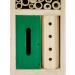 FiNeWaY Natural Wood Insect Bee Hotel House - Garden Shelter Bamboo Nesting Habitat - For Bees Butterflies Ladybugs Bugs Hanging or Free Standing (Small/Green) Small / Green - Buy Online on GoSupps.com