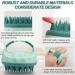 ELODYUNHC Scalp Massage Brush - Silicone Shampoo Brush for Wet & Dry Use | Improve Blood Circulation | Green - Buy Online on GoSupps.com