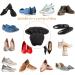 Heel Cushion Pads Liner - 2 Pairs Self-Adhesive Shoe Inserts for Men and Women - Black - Buy Online on GoSupps.com