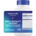 Blue Stork Men's Fertility Support: Fertility Supplements for Men, Prenatal Vitamin + Multivitamin for Men, Conception Support, Maca Root + Folate + Vitamin B12, 60 Capsules