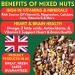 GoodFoodDelivered Mixed Raw Nuts 1kg Premium Quality - Raw & Unsalted Cashews Almonds Hazelnuts Walnuts Brazil Nuts Great for Healthy Snacks Vegetarian & Vegan Diets Mixed Nuts 1kg - Buy Online on GoSupps.com