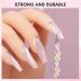 Makartt Solid Gel Builder for Nails 15ml Pink Glitter Nail Extension 3D Gel Sculpting Nail Art UV Nail Glue for Press on Nails Rhinestone Gel Molding Lamp Cured Twinkling Ballet - Buy Online on GoSupps.com