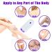 Silky Smooth Hair Removal Device Rechargeable Epilator - Painless Hair Remover with Light Technology for Any Body Part White - Buy Online on GoSupps.com