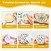 DIY Glass Mosaic Tiles Kit with Wooden Coaster - 4 Sets, Mixed Colors, Adults Craft Materials for Handmade Home Decor Gifts - Buy Online on GoSupps.com