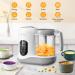 Bear 2023 Baby Food Maker | One Step Baby Food Processor Steamer Puree Blender | Auto Cooking & Grinding | Baby Food Puree Maker with Self Cleans | Touch Screen Control - Buy Online on GoSupps.com