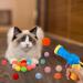 Vyuwast Cat Toy Balls Launcher Toy Balls for Cats Ball Gun with 100pcs Soft Pom Pom Balls Interactive for Indoor Pet Cat Kitty Exercise Training Chasing - Buy Online on GoSupps.com