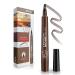 4 Point Eyebrow Pencil Dark Brown Waterproof Tint Makeup Pen Creates Natural Looking Brows and Stays on 24H