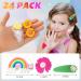 Emisscol 24 Pcs Hair Clips for Girls | Cute Fashion Baby Girl Hair Accessories | Flower & Fruit Set Hair Pins for Kids, Teens & Toddlers - Buy Online on GoSupps.com